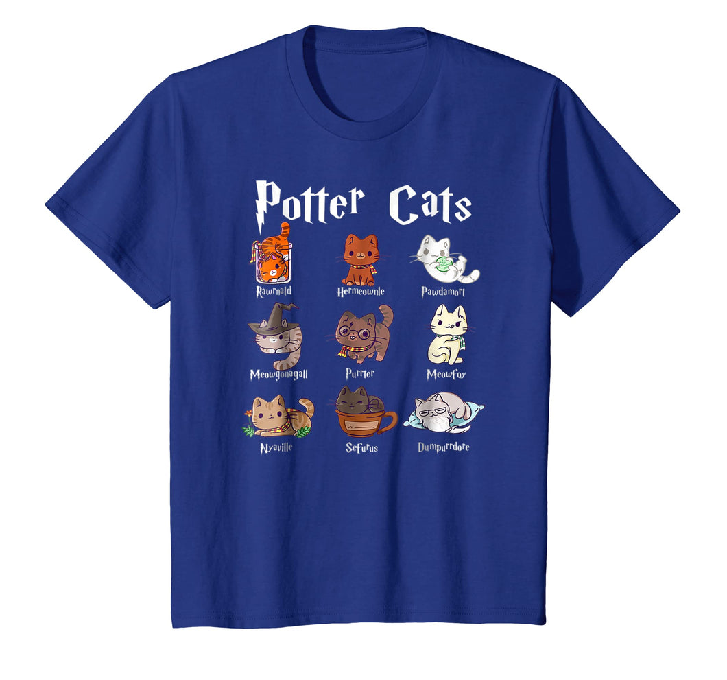 Potter Cats Cute Harry Pawter Kitten Tshirt
