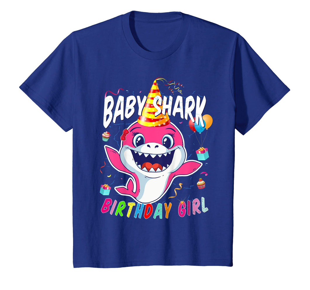 Birthday Girl Baby Shark T-Shirt