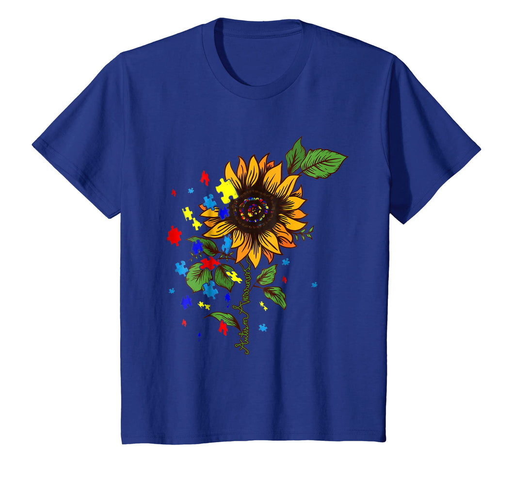 Funny shirts V-neck Tank top Hoodie sweatshirt usa uk au ca gifts for Autism Awareness Sunflower Lover Vintage Gift Shirt 2498801