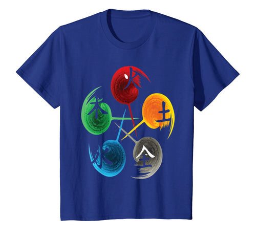 The Five Elements Of Qigong, Tai Chi tshirt Design. 785012