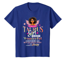 Load image into Gallery viewer, Taurus Girl T-Shirt Black Women Gifts For April May Birthday
