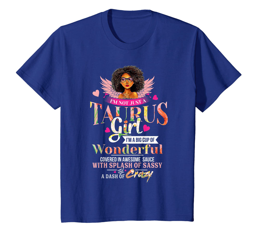 Taurus Girl T-Shirt Black Women Gifts For April May Birthday