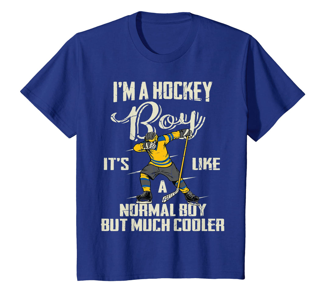 Hockey Boy Gifts Funny Dabbing Player Shirt Boys Kids Bzr