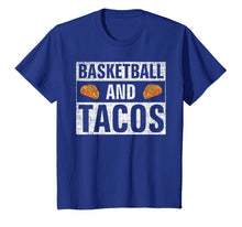 Load image into Gallery viewer, Vintage Basketball and Tacos T-Shirt Funny Sports Cool Gift 1117254
