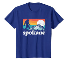 Load image into Gallery viewer, Spokane Washington Bigfoot Mountains T-Shirt
