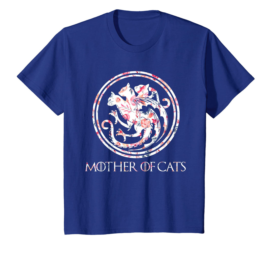 Funny shirts V-neck Tank top Hoodie sweatshirt usa uk au ca gifts for Cat Lovers Shirt - Mother of Cats Mix Flower T-Shirt 849682