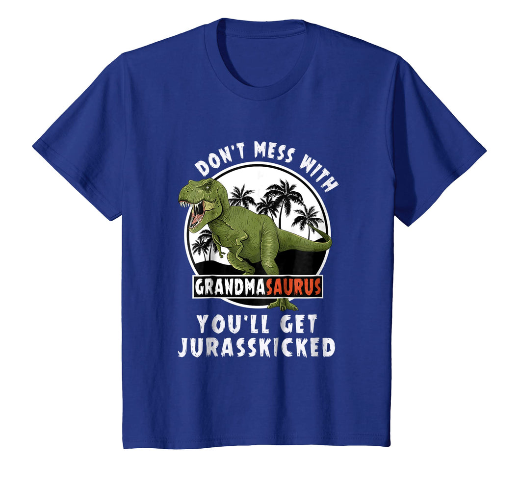Funny shirts V-neck Tank top Hoodie sweatshirt usa uk au ca gifts for Don't Mess With Grandmasaurus You'll Get Jurasskicked Shirt 2347672