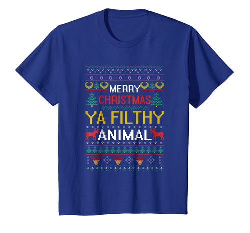 Funny shirts V-neck Tank top Hoodie sweatshirt usa uk au ca gifts for Filthy Animal Ya Merry Christmas Ugly Sweater T-Shirt 1272705
