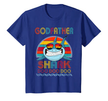 Load image into Gallery viewer, Funny shirts V-neck Tank top Hoodie sweatshirt usa uk au ca gifts for Retro Vintage Godfather Shark Tshirt Funny Gifts Family 1946408
