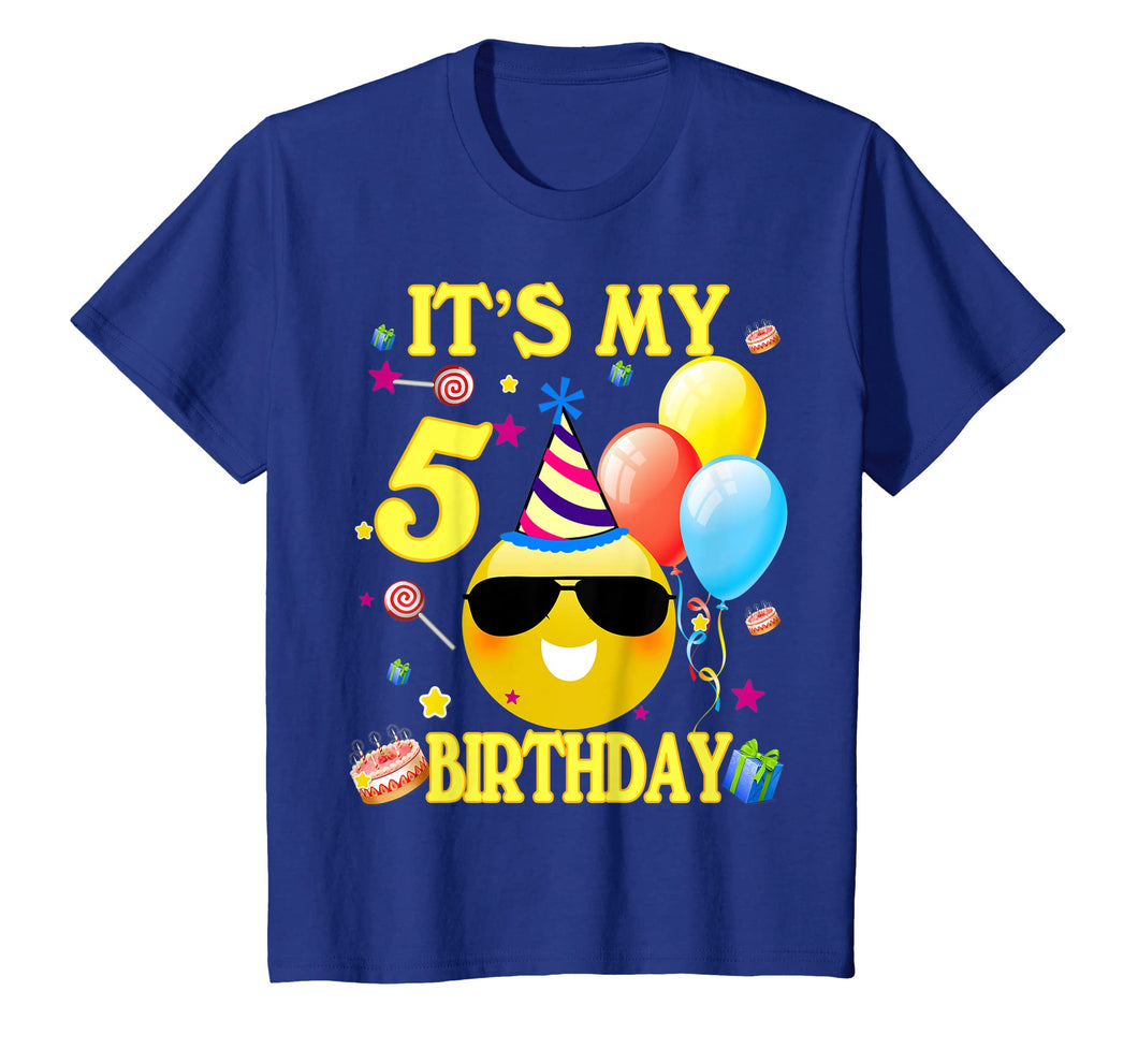 Funny shirts V-neck Tank top Hoodie sweatshirt usa uk au ca gifts for Kids It's My 5 Birthday Shirt 5 Years Old 5th Birthday Gift 2154941