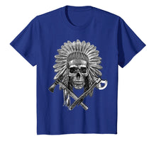 Load image into Gallery viewer, Native American T Shirt Chief Pipe Skull Eternal Spirit Gift

