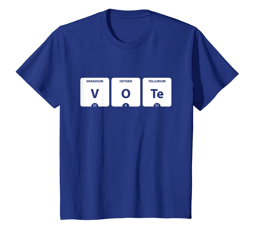 VOTE Periodic Table of Elements V-O-Te 2020 Election T-Shirt-1153044