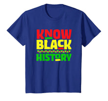 Load image into Gallery viewer, Know Black History Month Afro-American Student Teacher T-Shirt-5906963
