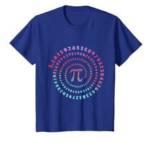 Load image into Gallery viewer, Pi Spiral Novelty Shirt for Pi Day T  Pi Day Math T-shirt242112
