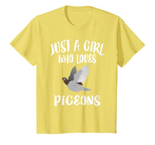 Load image into Gallery viewer, Funny shirts V-neck Tank top Hoodie sweatshirt usa uk au ca gifts for Just A Girl Who Loves Pigeons T-Shirt Birding Bird Owner 583443
