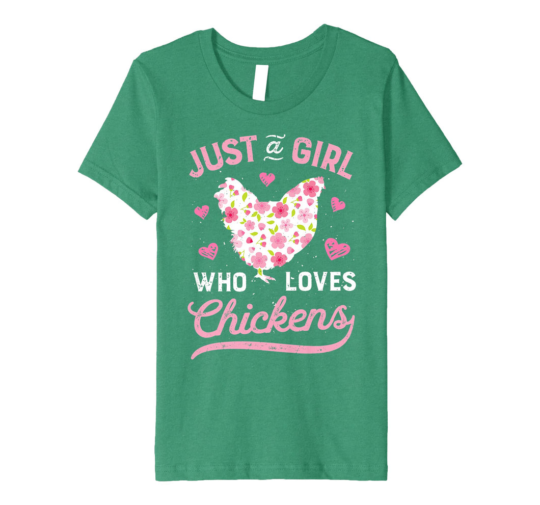 Funny shirts V-neck Tank top Hoodie sweatshirt usa uk au ca gifts for Just A Girl Who Loves Chickens T shirt Chicken Lover Farm 840595