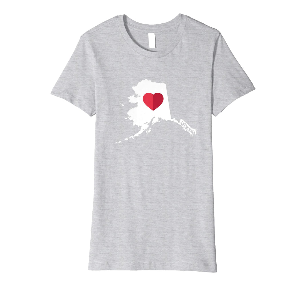 Funny shirts V-neck Tank top Hoodie sweatshirt usa uk au ca gifts for I Love Alaska AK Funny Cute State Pride Heart Gift T Shirt 2101870