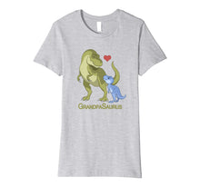 Load image into Gallery viewer, Funny shirts V-neck Tank top Hoodie sweatshirt usa uk au ca gifts for GrandpaSaurus T-Rex &amp; Baby Boy Dinosaur T-shirt 1350953
