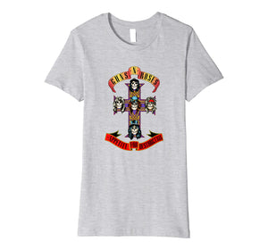 Funny shirts V-neck Tank top Hoodie sweatshirt usa uk au ca gifts for Guns N' Roses Classic Cross Logo T-Shirt 208840