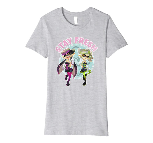 Funny shirts V-neck Tank top Hoodie sweatshirt usa uk au ca gifts for Nintendo Splatoon Stay Fresh Sassy Pose Premium T-Shirt 1155753