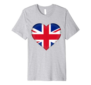 Funny shirts V-neck Tank top Hoodie sweatshirt usa uk au ca gifts for I Love United Kingdom UK T-Shirt | British Flag Heart Outfit 2253053