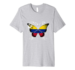 Funny shirts V-neck Tank top Hoodie sweatshirt usa uk au ca gifts for Venezuela Flag Shirt Venezuelan Flag Butterfly 1735696