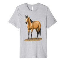 Load image into Gallery viewer, Funny shirts V-neck Tank top Hoodie sweatshirt usa uk au ca gifts for Beautiful Buckskin Dun Quarter Horse Stallion T-shirt 2092416
