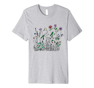 Funny shirts V-neck Tank top Hoodie sweatshirt usa uk au ca gifts for Wild Flowers T-Shirt 2056638
