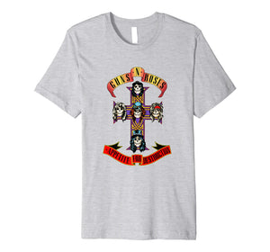 Funny shirts V-neck Tank top Hoodie sweatshirt usa uk au ca gifts for Guns N' Roses Classic Cross Logo T-Shirt 233128