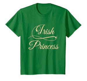 Funny shirts V-neck Tank top Hoodie sweatshirt usa uk au ca gifts for Irish Princess Script St Patricks Day T-Shirt Women Girls 1822240