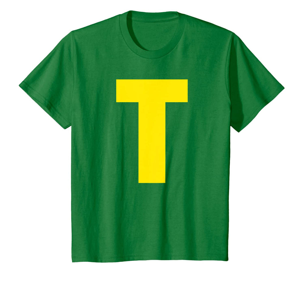 Name Letter T-Theodore Chipmunk Costume Christmas Group T-Shirt