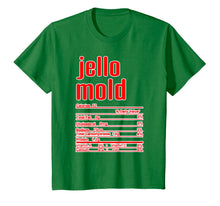 Load image into Gallery viewer, Thanksgiving Christmas Jello Mold Nutritional Facts T-Shirt
