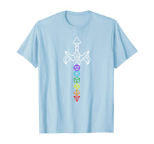 Load image into Gallery viewer, Funny shirts V-neck Tank top Hoodie sweatshirt usa uk au ca gifts for Dice Sword Gay Pride LGBT D20 Set RPG Tabletop Rainbow Nerdy T-Shirt 360208
