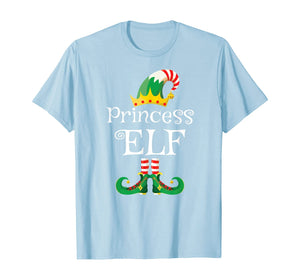 Funny shirts V-neck Tank top Hoodie sweatshirt usa uk au ca gifts for Princess Elf Shirt Gift Funny Family Matching Elf Christmas T-Shirt 136102