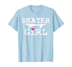 Skater Girl Skateboard Skateboarding T-Shirt