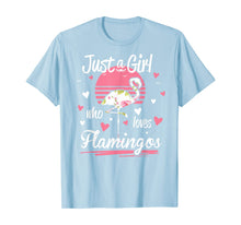 Load image into Gallery viewer, Funny shirts V-neck Tank top Hoodie sweatshirt usa uk au ca gifts for Flamingo Shirt. Just A Girl Who Loves Flamingos T-Shirt 358549
