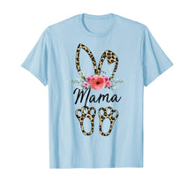 Load image into Gallery viewer, Mother&#39;s Day Easter Gifts For Mama Leopard Bunny Floral TShirt383833
