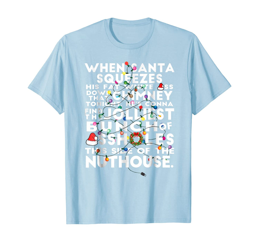 Funny shirts V-neck Tank top Hoodie sweatshirt usa uk au ca gifts for Christmas Vacation Jolliest Bunch Shirt 40649