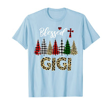 Load image into Gallery viewer, Funny shirts V-neck Tank top Hoodie sweatshirt usa uk au ca gifts for Leopard Print Christmas Trees Blessed Gigi Xmas Gifts T-Shirt 381871
