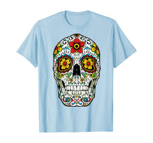 Load image into Gallery viewer, Day Of The Dead Sugar Skull Funny Cinco de Mayo Men Women T-Shirt 156071
