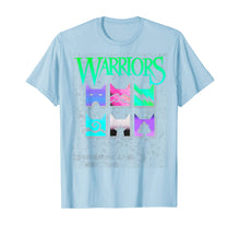 Load image into Gallery viewer, Warriors Cats 80s 90s Retro Outrun Icons for book readers T-Shirt
