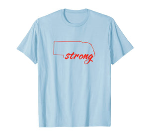 Funny shirts V-neck Tank top Hoodie sweatshirt usa uk au ca gifts for Nebraska Strong Map T-Shirt 1520378