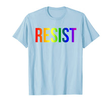 Load image into Gallery viewer, Funny shirts V-neck Tank top Hoodie sweatshirt usa uk au ca gifts for Resist Rainbow Flag Nationa Pride March Shirt 1659466
