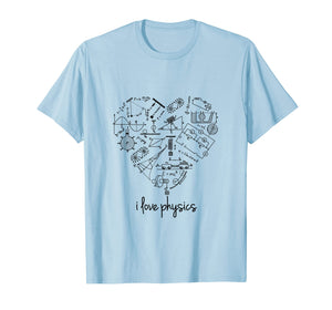 Funny shirts V-neck Tank top Hoodie sweatshirt usa uk au ca gifts for I Love Physics Science Math Graph Formula Equation T-shirt 2472482