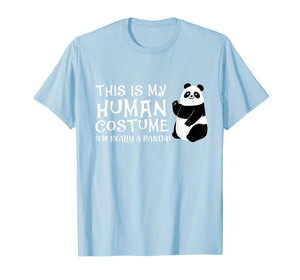 Funny shirts V-neck Tank top Hoodie sweatshirt usa uk au ca gifts for Panda Human Costume Love Pandas T-Shirt 1263991