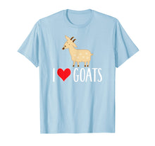 Load image into Gallery viewer, Funny shirts V-neck Tank top Hoodie sweatshirt usa uk au ca gifts for I Love Goats T-shirt 2563371
