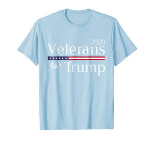 Veterans For Trump 2020 Shirt. Pro Trump Gop Shirt 833102