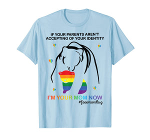 Free Mom Hugs LGBT Pride T-shirt Gifts Mama Bear LGBT Shirt 61954
