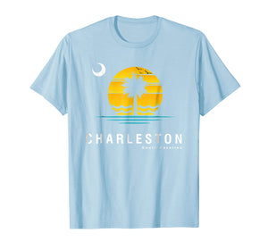 Funny shirts V-neck Tank top Hoodie sweatshirt usa uk au ca gifts for Charleston South Carolina T Shirt Palmetto Moon 2693028