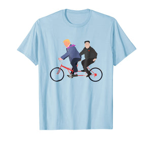 Funny shirts V-neck Tank top Hoodie sweatshirt usa uk au ca gifts for Trump and Kim Jong Un Tandem Bike Funny T-Shirt 1903911